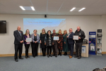 Kirsty Coxon, Rainbows; Maria & Mark Hanson, Me & Dee; Tracey Davenport & Barbara Elsey,   NSPCC; Cllr Paul Dunn, Chair of South Derbyshire District Council; Lesley Dunn – Consort to Chair; Cllr David Muller and Heather Wheeler MP