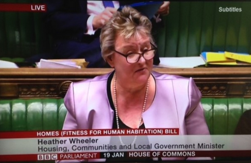 Heather Wheeler MP Speaking in the House of Commons Chamber