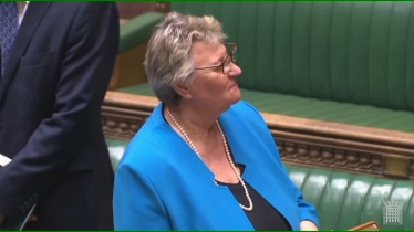 Heather Wheeler being sworn in as Member of Parliament for South Derbyshire