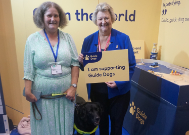 Heather Wheeler at Guide Dogs Campaign